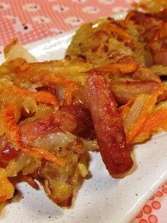 ポークビッツ×野菜カレーチーズかき揚げ-レシピのメイン写真