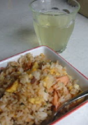 鮭やきめし (9/5の昼ごはん)-レシピのメイン写真