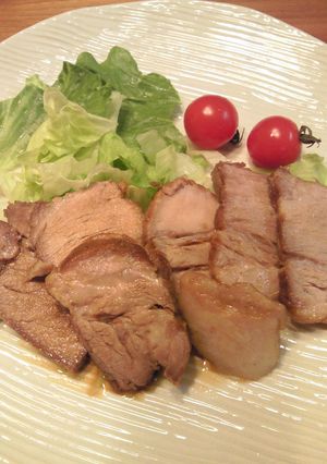 ストウブ鍋で☆こってり煮豚-レシピのメイン写真
