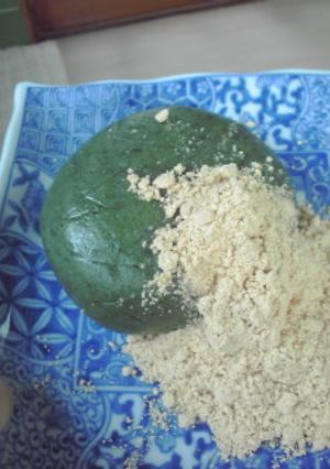 いつでも食べたくなったら草餅だワン-レシピのメイン写真