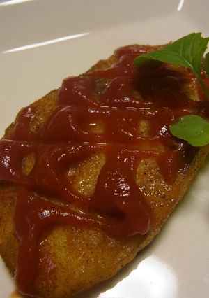 シーバスのカレー味　ケチャップソース-レシピのメイン写真