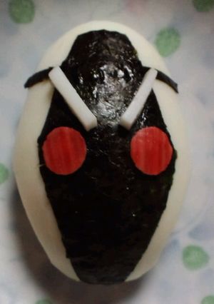 簡単キャラ弁！仮面ライダーフォーゼ-レシピのメイン写真