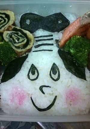 キャラ弁～ぜんまい侍-レシピのメイン写真