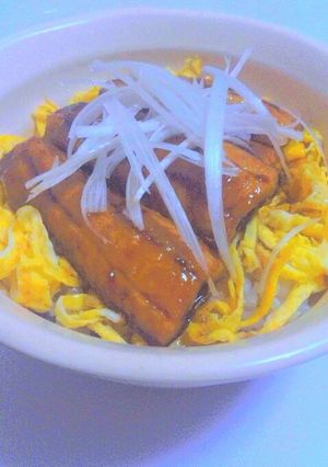 サンマの蒲焼き丼-レシピのメイン写真