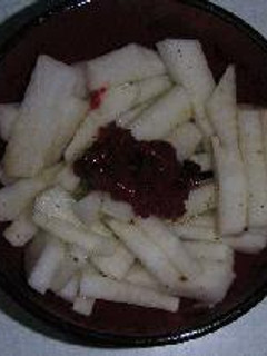 パリパリ大根梅あえ(*゜▽゜*)-レシピのメイン写真