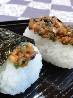 味わい~ねぎ味噌のおにぎり♪ -レシピのメイン写真