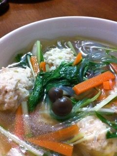 あったまるね♥鶏団子スープ-レシピのメイン写真