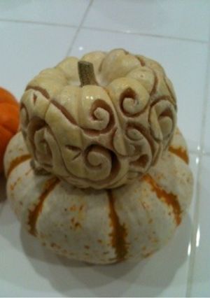 ハロウィンかぼちゃ ジャックオランタン-レシピのメイン写真