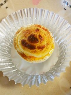 お弁当に♪ゆで卵のカレーマヨ焼き-レシピのメイン写真