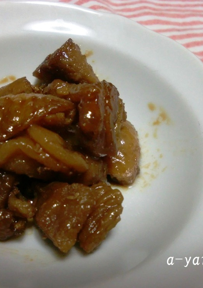 鶏皮の甘辛煮♪-レシピのメイン写真