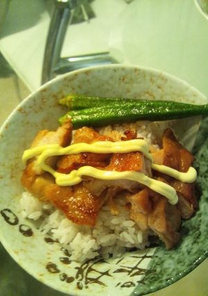 鶏もも肉の照り焼き丼-レシピのメイン写真