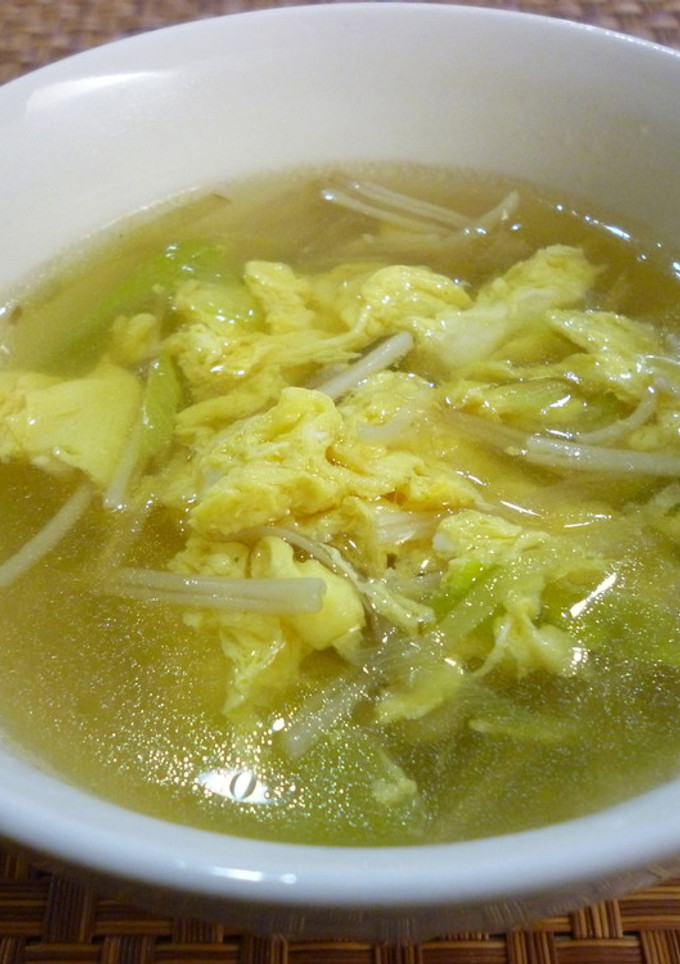ふわふわ卵の中華スープ-レシピのメイン写真