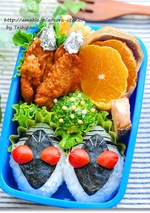 仮面ライダーフォーゼ・キャラ弁-レシピのメイン写真
