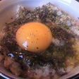 1人ランチ♪青海苔バターチーズ卵かけご飯
