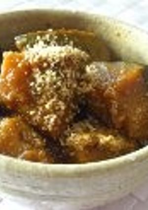 ほっこり☆かぼちゃのごま煮-レシピのメイン写真