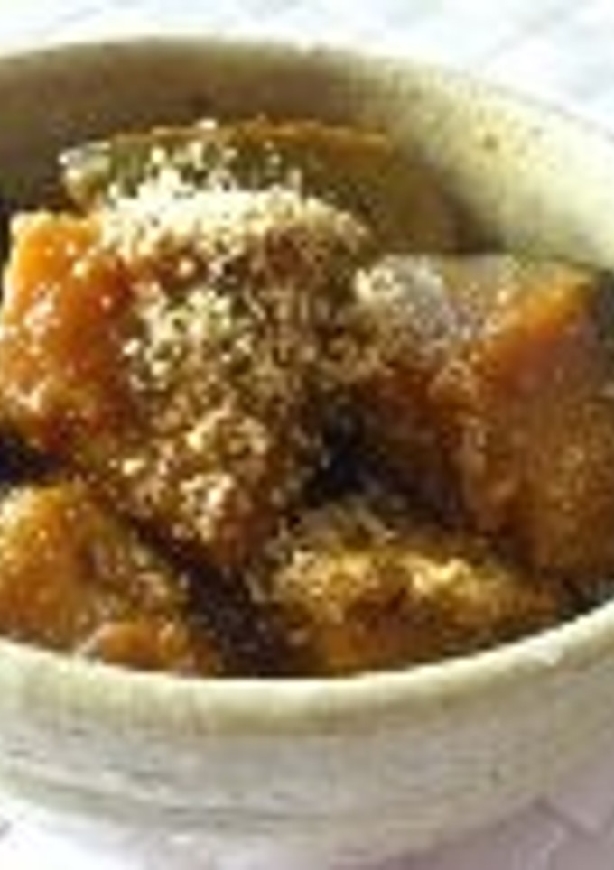 ほっこり☆かぼちゃのごま煮-レシピのメイン写真