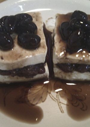 黒豆豆腐ケーキ-レシピのメイン写真