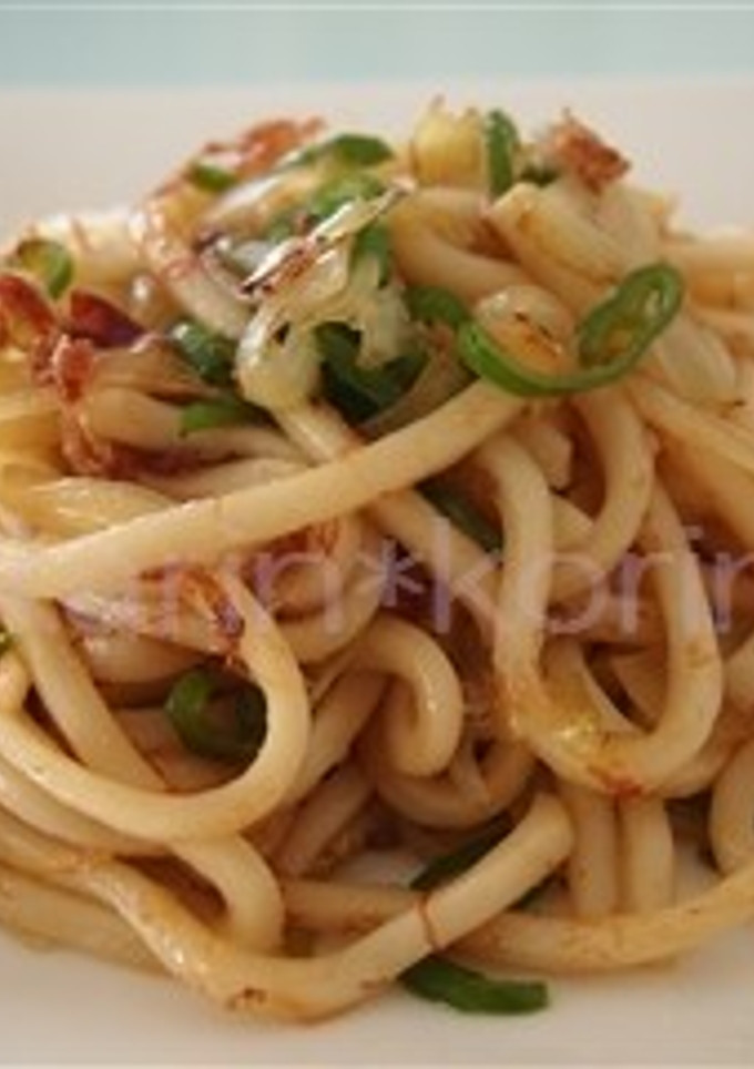 簡単＊ピーマンおかかのあっさり焼きうどん-レシピのメイン写真