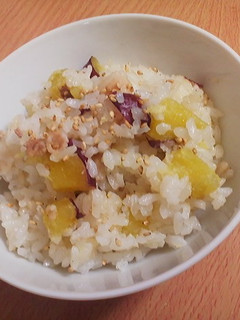 ☆さつまいもと豚肉ご飯☆-レシピのメイン写真