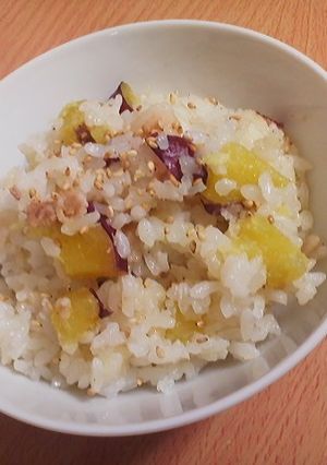 ☆さつまいもと豚肉ご飯☆-レシピのメイン写真