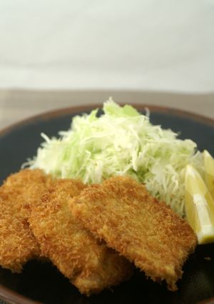 大豆たんぱく大判のヒレカツ風-レシピのメイン写真
