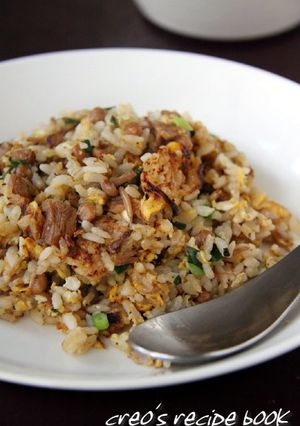 なめ茸納豆チャーハン-レシピのメイン写真