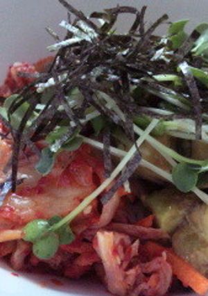 適当でＯＫ！簡単アボカドキムチ丼-レシピのメイン写真