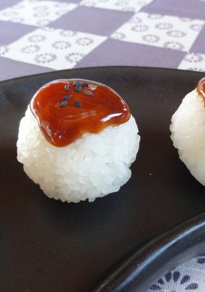 味わい～みたらしのおにぎり♪-レシピのメイン写真
