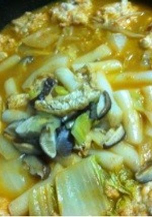 インスタントに肉団子とトッポギの担々鍋-レシピのメイン写真