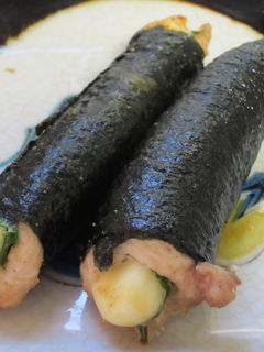 ささみチーズロールの磯辺揚げ-レシピのメイン写真