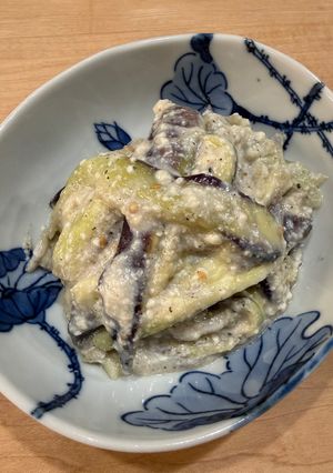 茄子の白和え⭐︎簡単白和えの素⭐︎トロトロ茄子-レシピのメイン写真