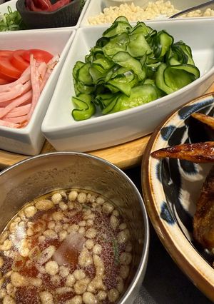 ④そうめんつゆ🍜冷やし塩ラーメン風-レシピのメイン写真
