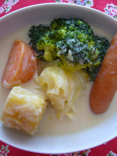 ごろごろ野菜の豆乳ポトフ-レシピのメイン写真
