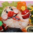 *アンパンマンおばけのハロウィン弁当*