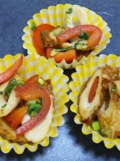 お弁当に♪パプリカと竹輪の醤油炒め-レシピのメイン写真