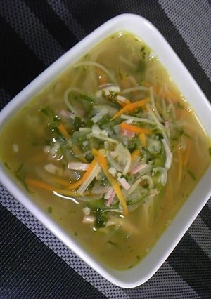 ベーコンと野菜のスープ-レシピのメイン写真