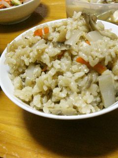 きのこの炊き込みご飯-レシピのメイン写真