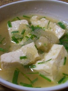 豆腐とネギの大根おろし煮-レシピのメイン写真