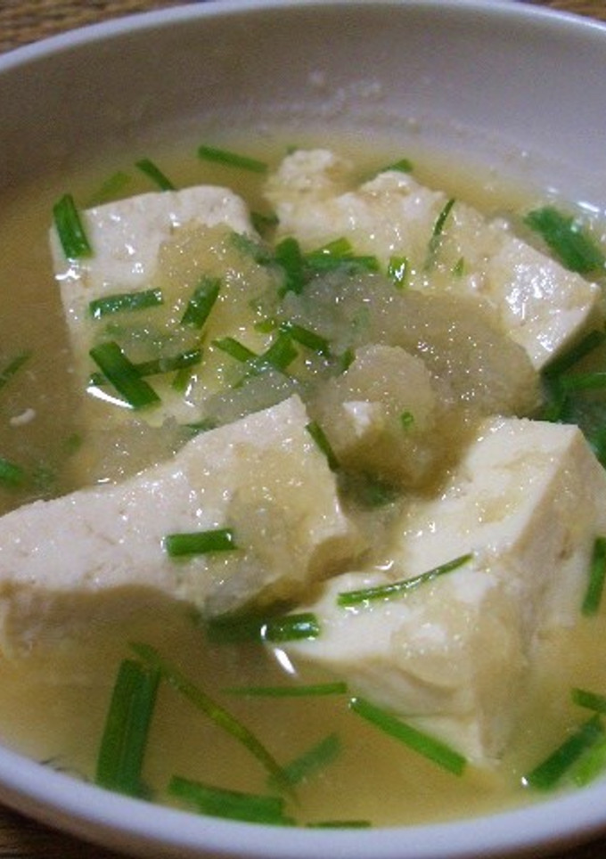 豆腐とネギの大根おろし煮-レシピのメイン写真