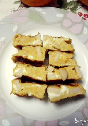 魚ニソ入り卵焼き-レシピのメイン写真