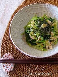 ♪鶏ささ身と三つ葉のわさびじょうゆあえ♪-レシピのメイン写真