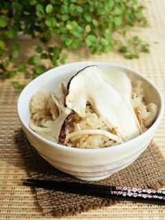 松茸ご飯-レシピのメイン写真