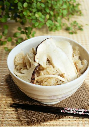 松茸ご飯-レシピのメイン写真