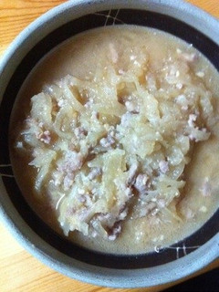 簡単‼シャカシャカ大根の味噌煮(^O^-レシピのメイン写真