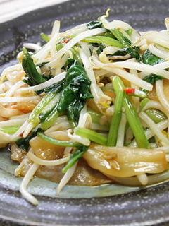 もやしとキムチのオイスターソース炒め-レシピのメイン写真