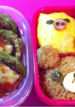 美容師彼ごはん☆リラックマ＆キイロイトリ-レシピのメイン写真