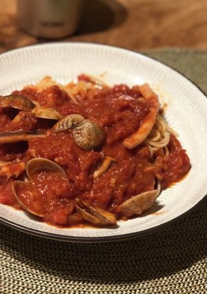 スパゲッティ ペスカトーレ-レシピのメイン写真