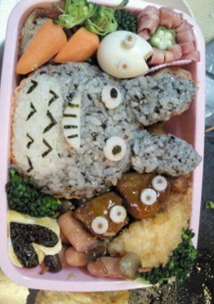 キャラ弁トトロ-レシピのメイン写真