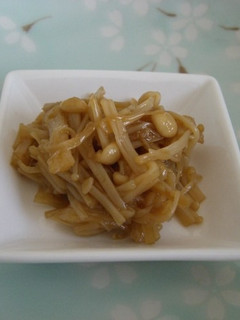 とってもカンタン♪ 手作りなめたけ-レシピのメイン写真