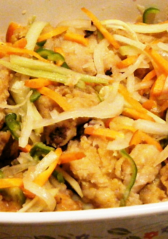 鶏手羽元のから揚げ～南蛮漬け風-レシピのメイン写真